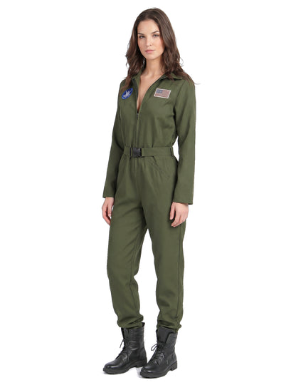 Déguisement pilote d'avion femme