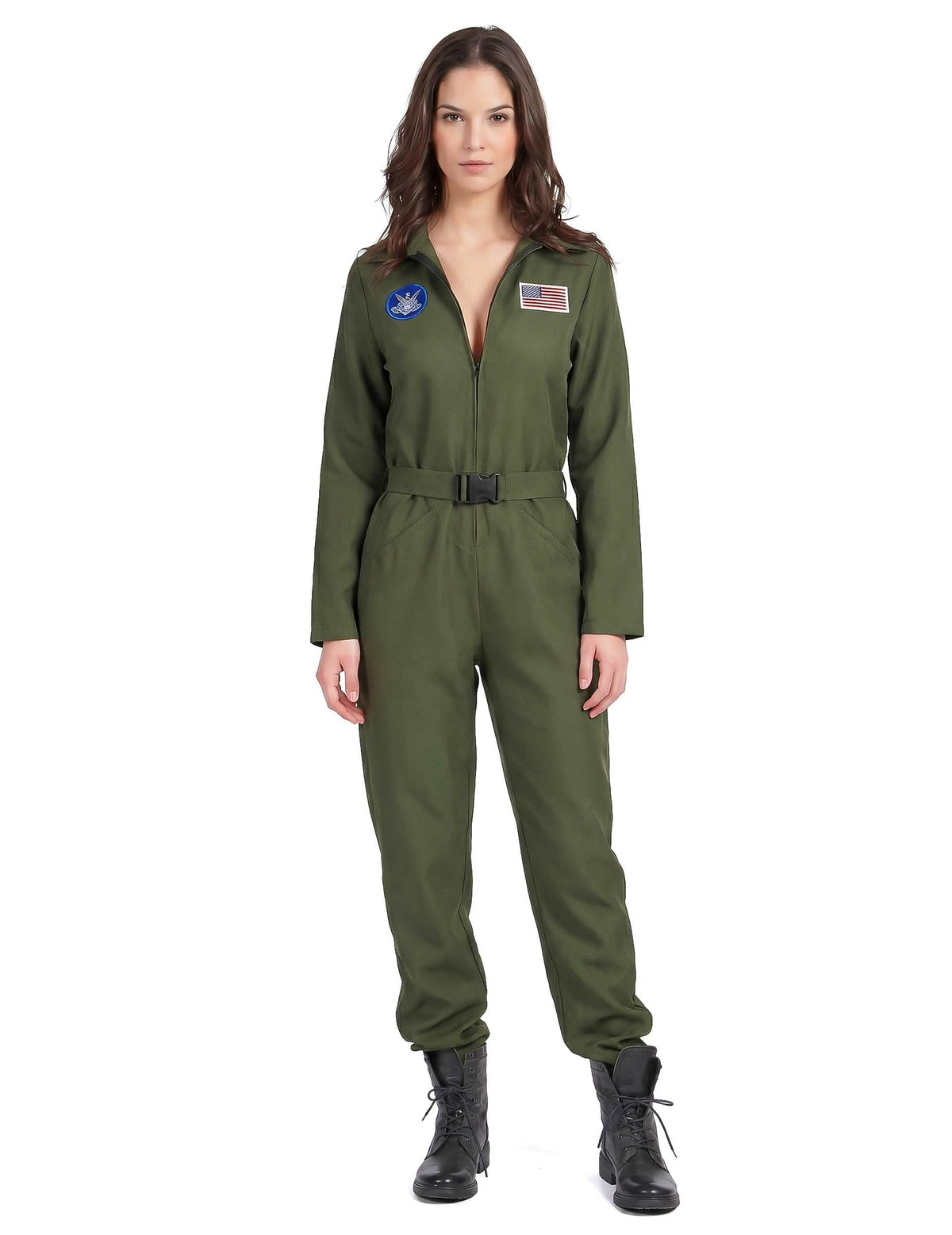 Déguisement pilote d'avion femme