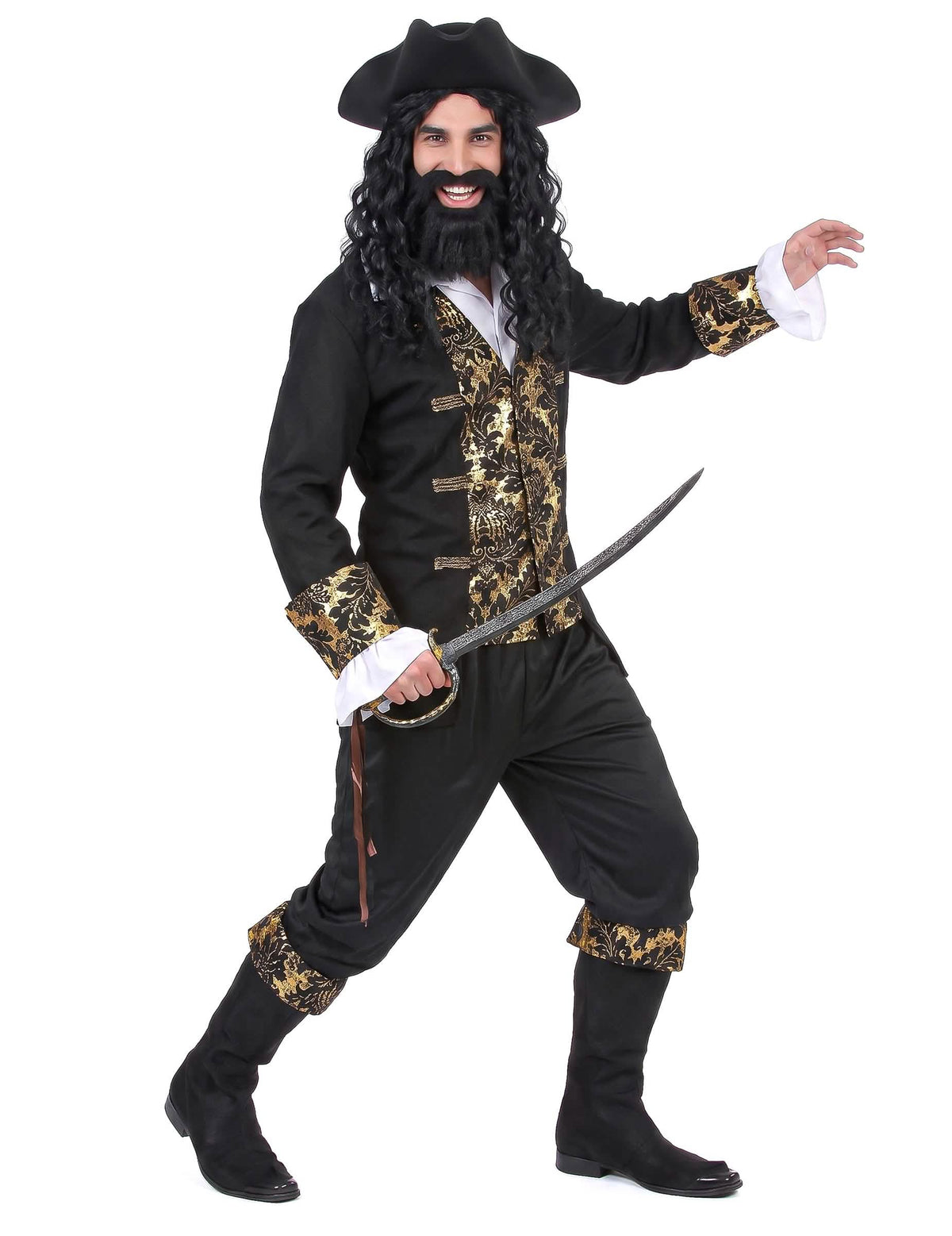Déguisement pirate à motif homme