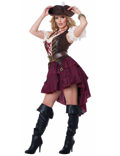 Женски авантюристичен пиратски костюм