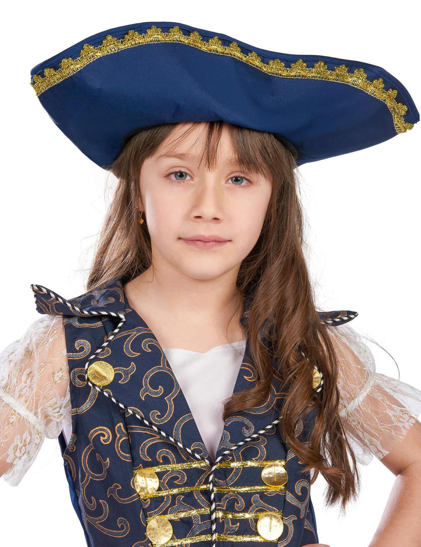 Тъмносин пиратски маскировка