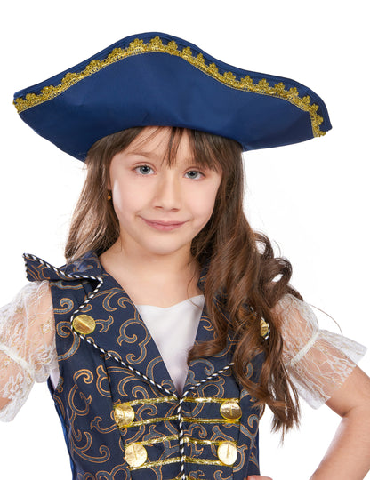 Тъмносин пиратски маскировка