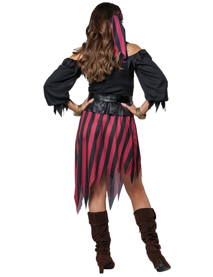 Женски бунтарски пиратски костюм