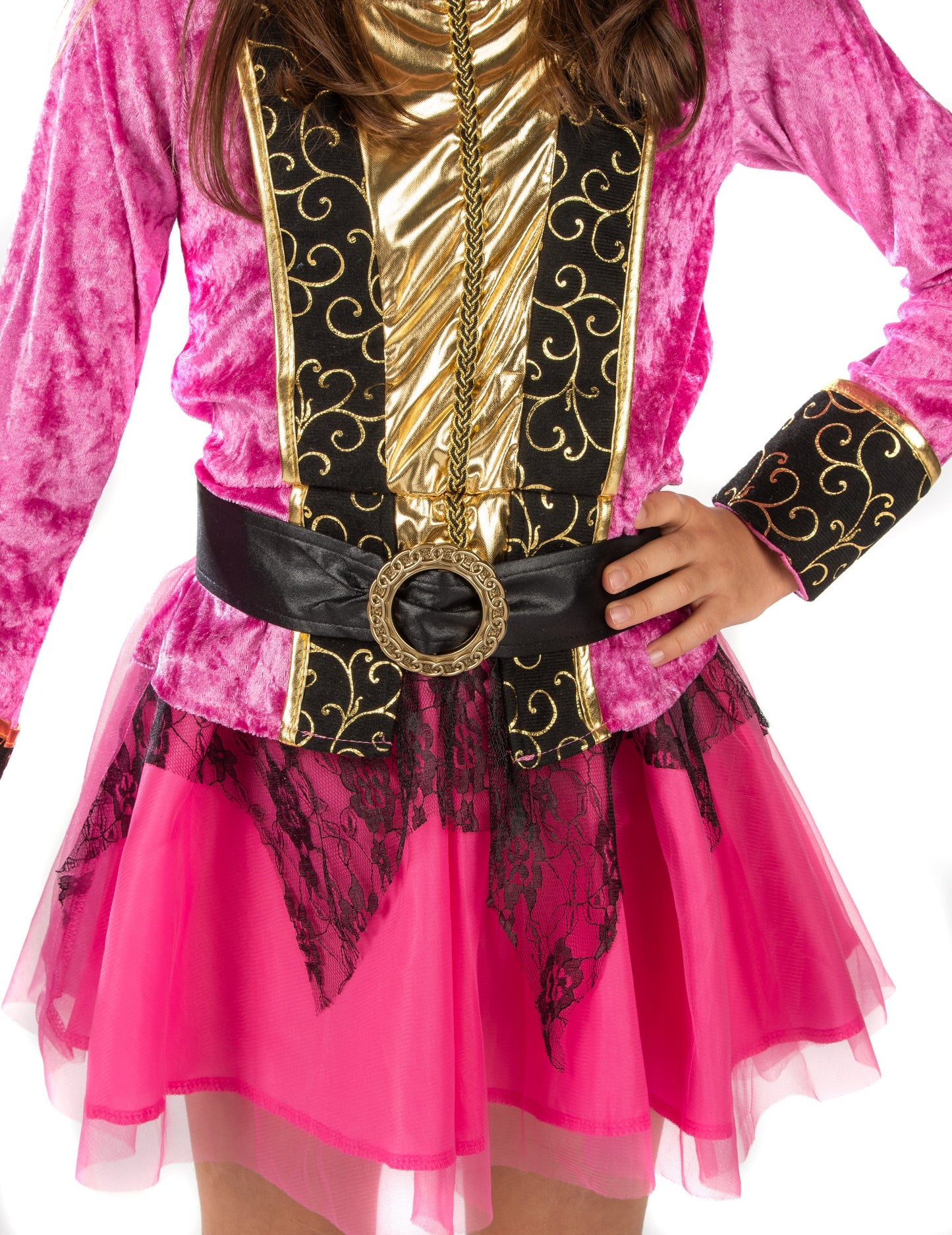 Розово и златно пиратски маскировки