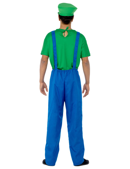 Мъжки костюм за зелено водопроводчик