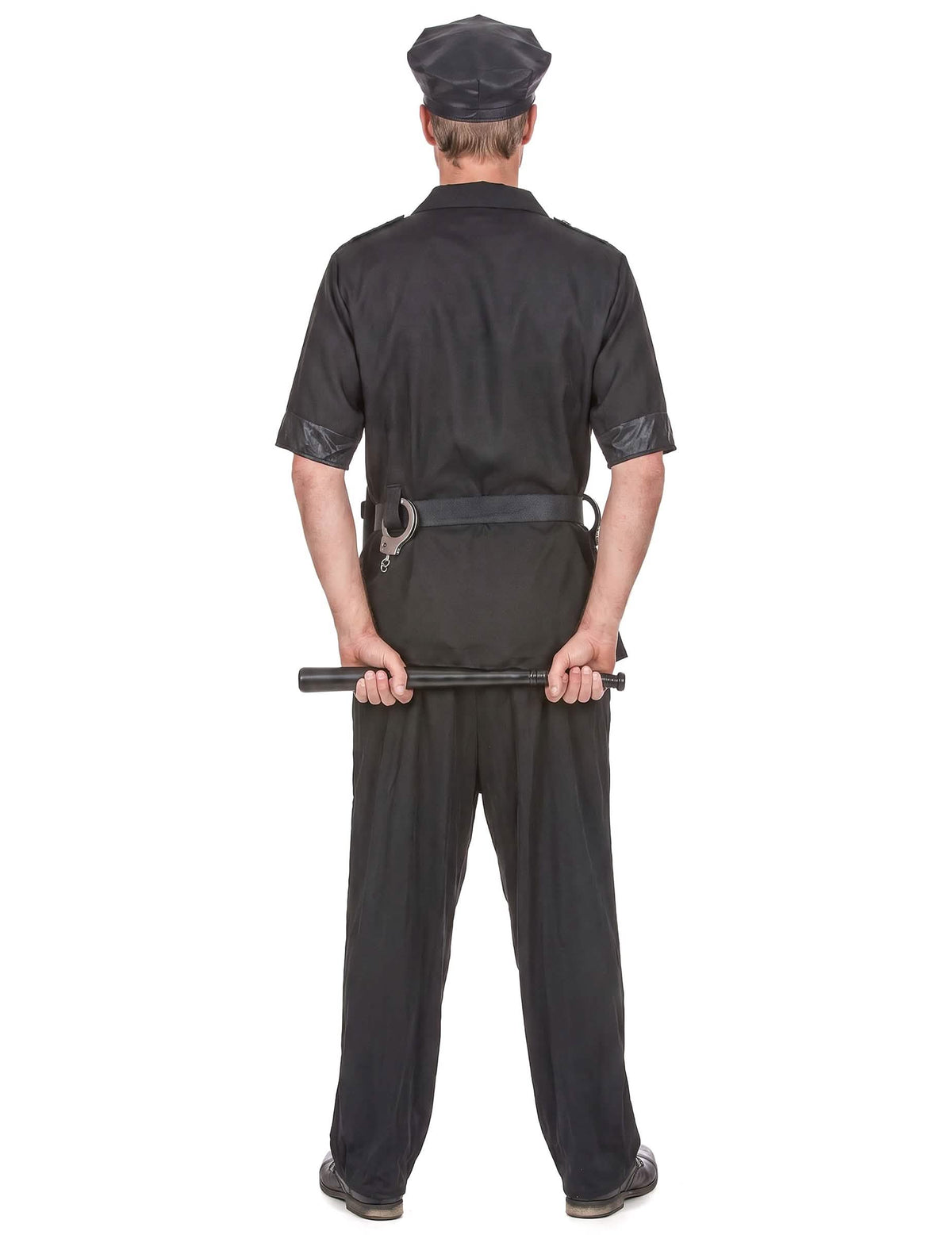 Déguisement policier noir homme