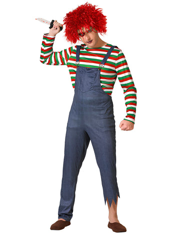 Мъжки зъл кукла костюм