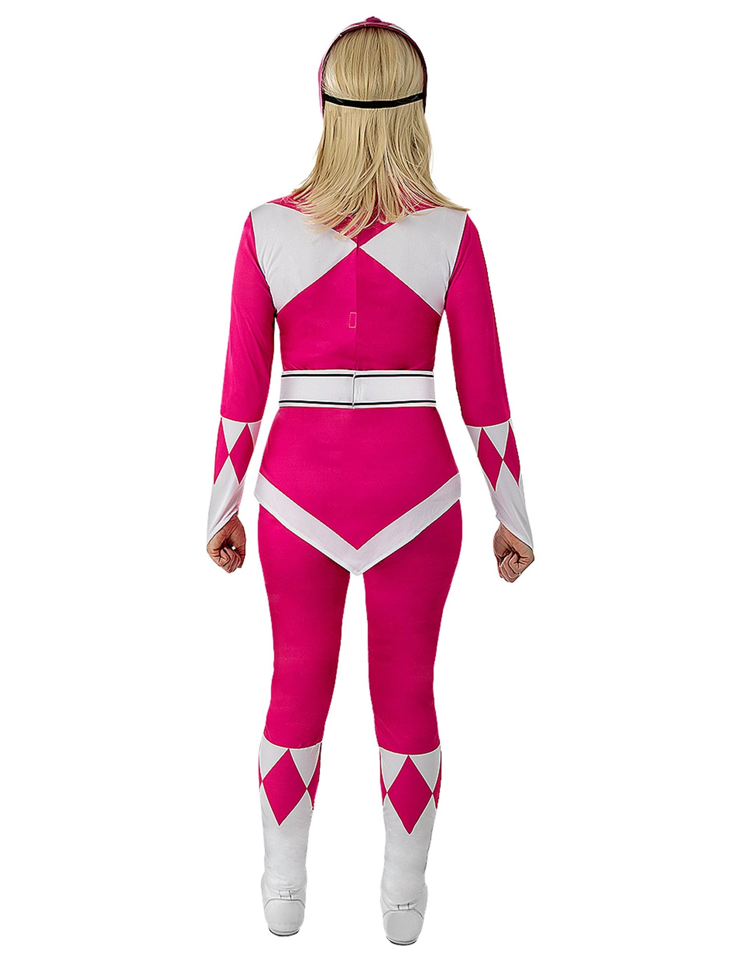 Възрастен розов костюм на Power Ranger