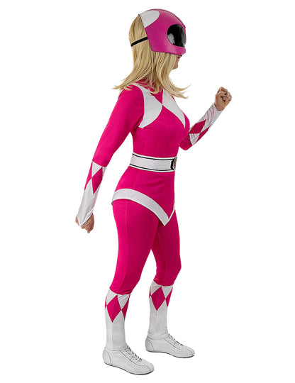 Възрастен розов костюм на Power Ranger