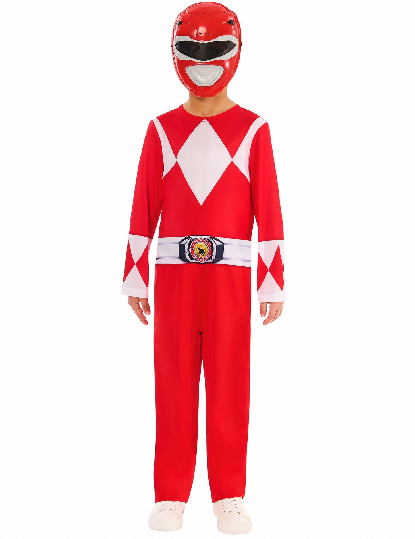 Класически детски костюм Power Ranger™ в червено 