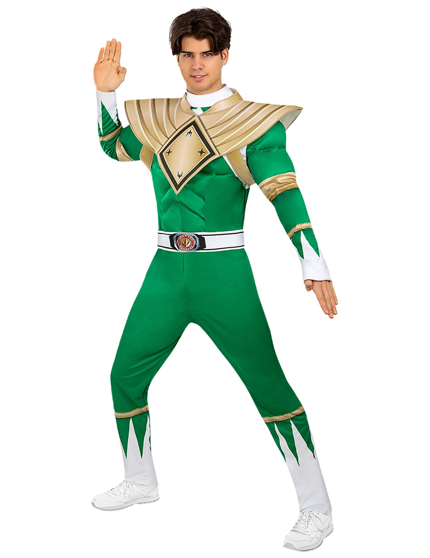 Зелен костюм на Power Ranger за възрастни