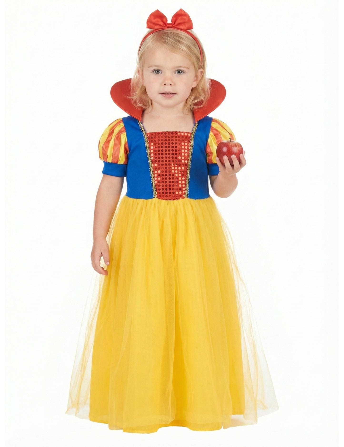 Костюм на принцеса с лента за глава на момиче