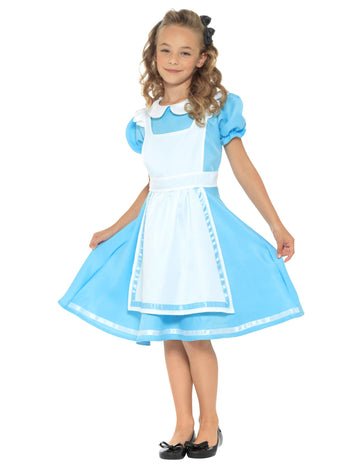 Костюм на принцеса на прекрасната страна на момиче