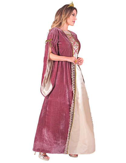 Розовата и бялата женска средновековна принцеса маскират