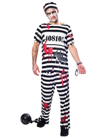 Мъжки затворник се прикрива