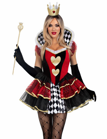 Секси жена кралица костюм жена