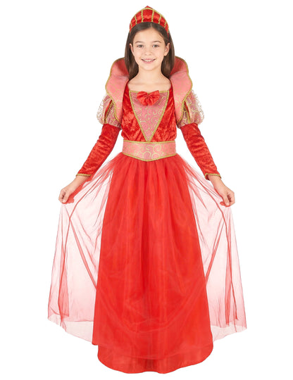 Средновековна кралица маскират с подпухнали момичета момичета