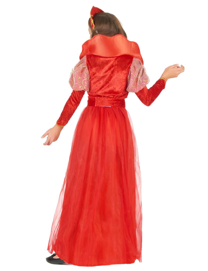 Средновековна кралица маскират с подпухнали момичета момичета