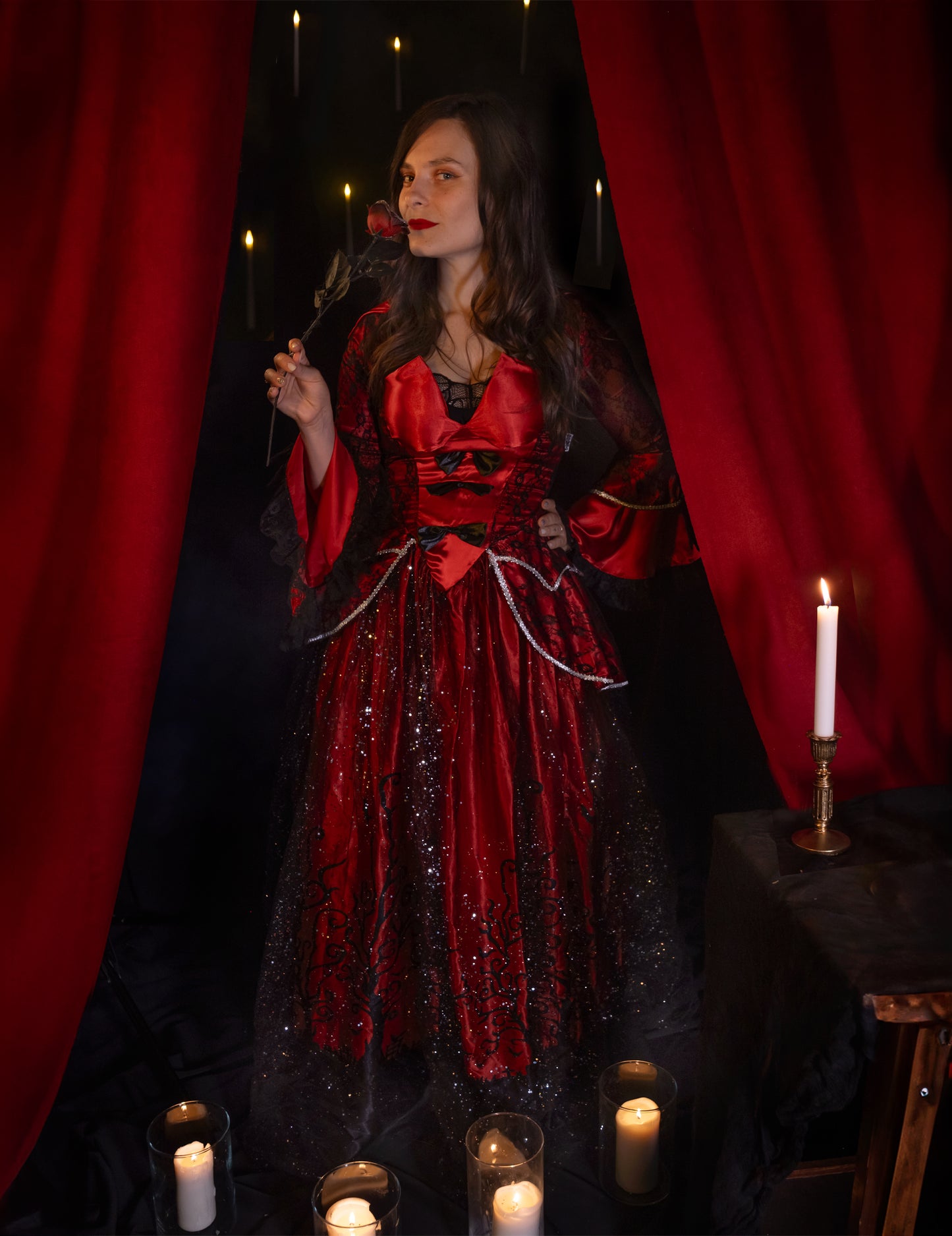 Queen Vampire Luxury Woman Costume