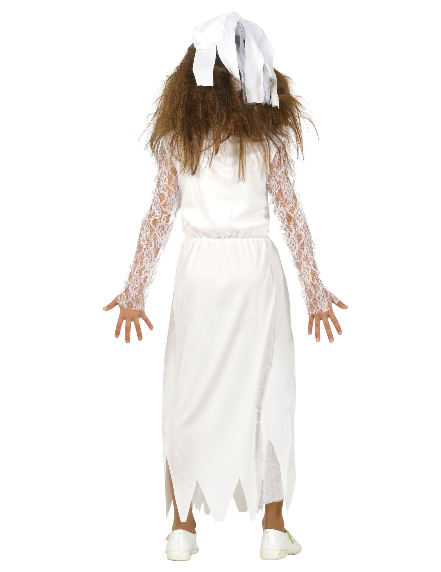 Кърваво момиче сватбена рокля костюм