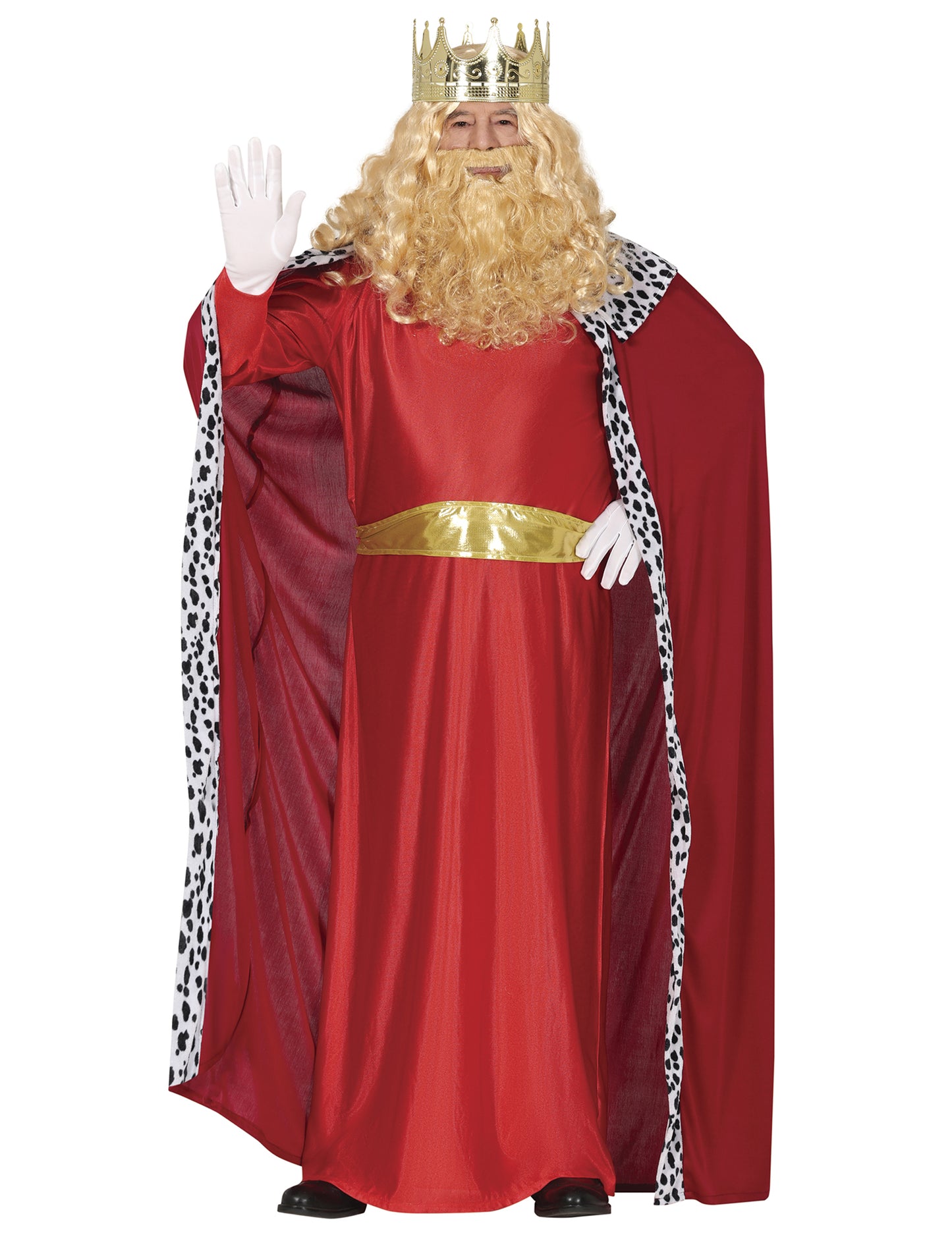 Възрастен червен магьосник Roin Mage Costume