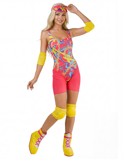 Fluo fluo момиче ролка момиче костюм