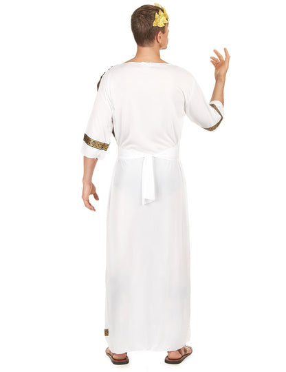 Вид отзад на римското облекло за мъж
