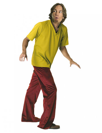 Déguisement de Sammy Scooby-Doo pour homme vert et bordeaux