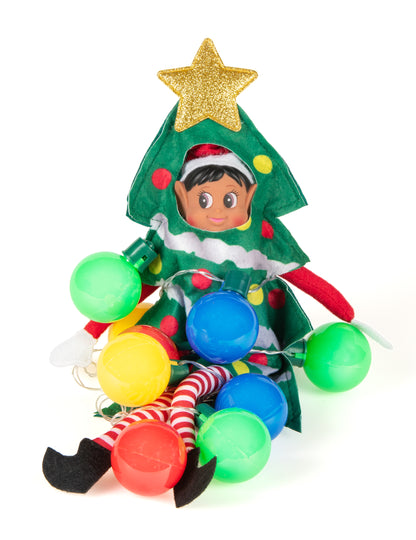 Костюм за коледно дърво за кукла на Джокер Елф