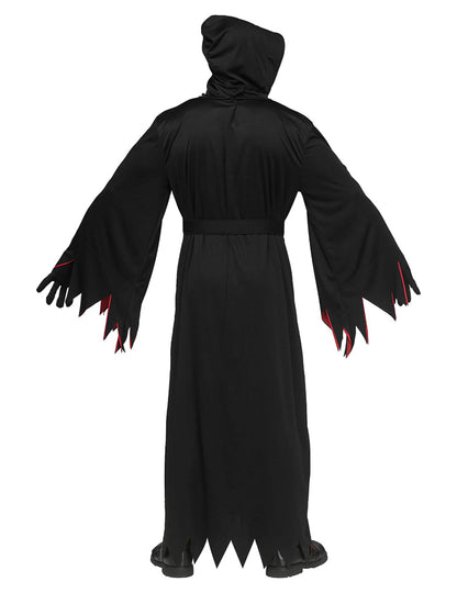 Костюм Scream с черна и червена маска за възрастни