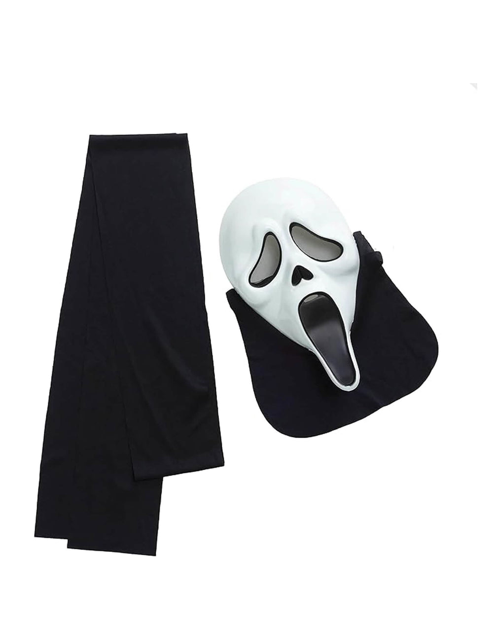 Маска и колан от плат на костюма Scream™