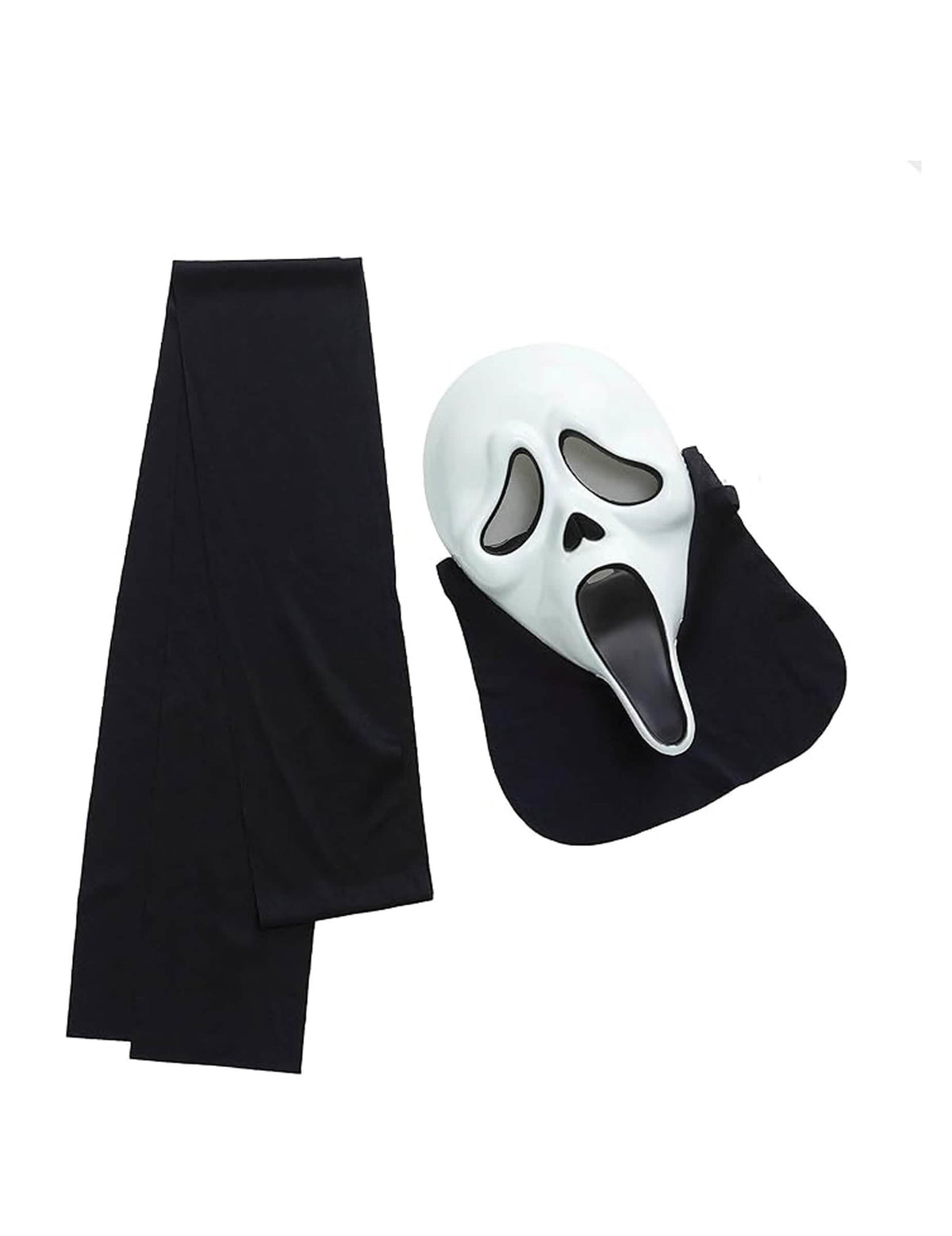Маска и колан от плат на костюма Scream™