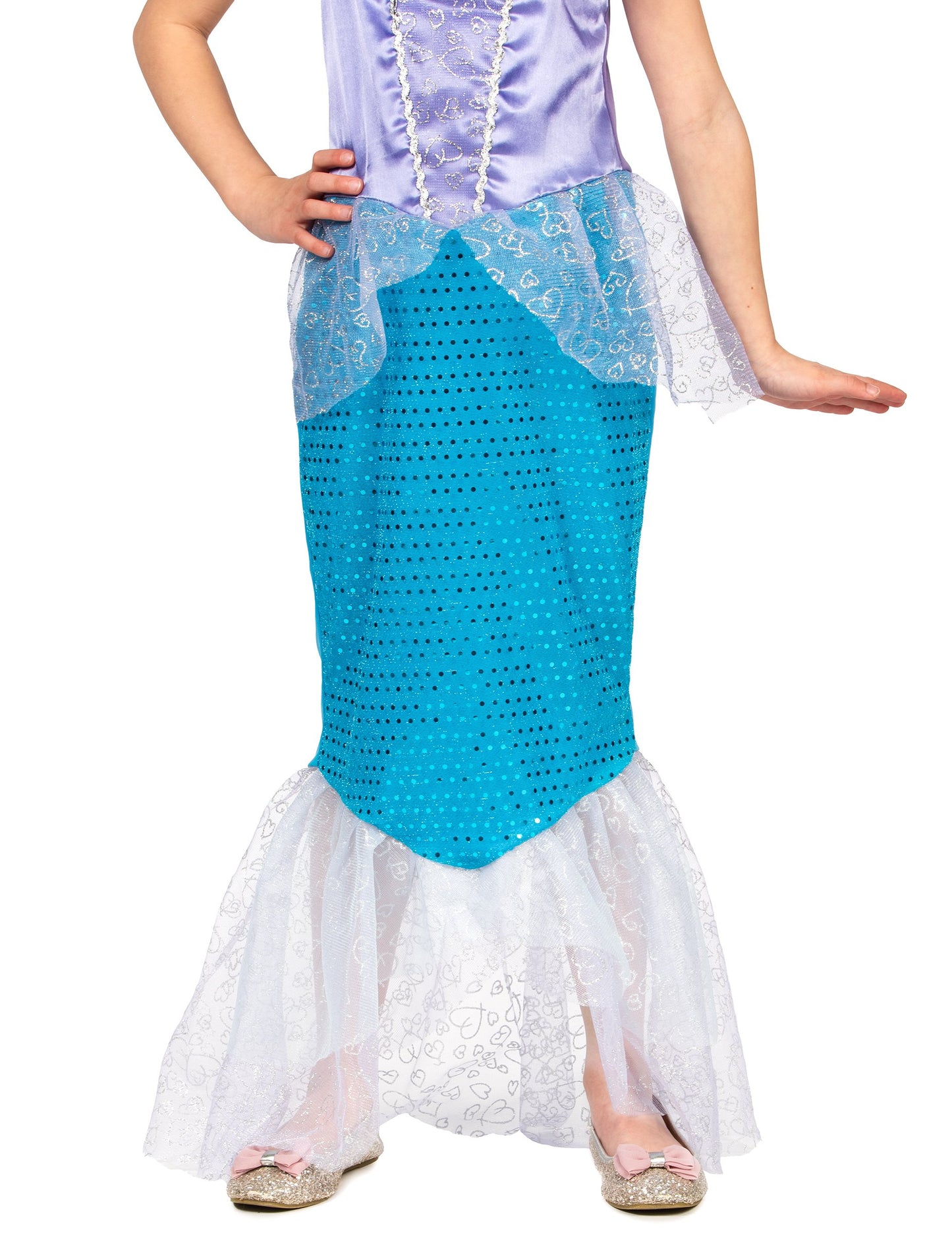 Момиче костюм на сирена