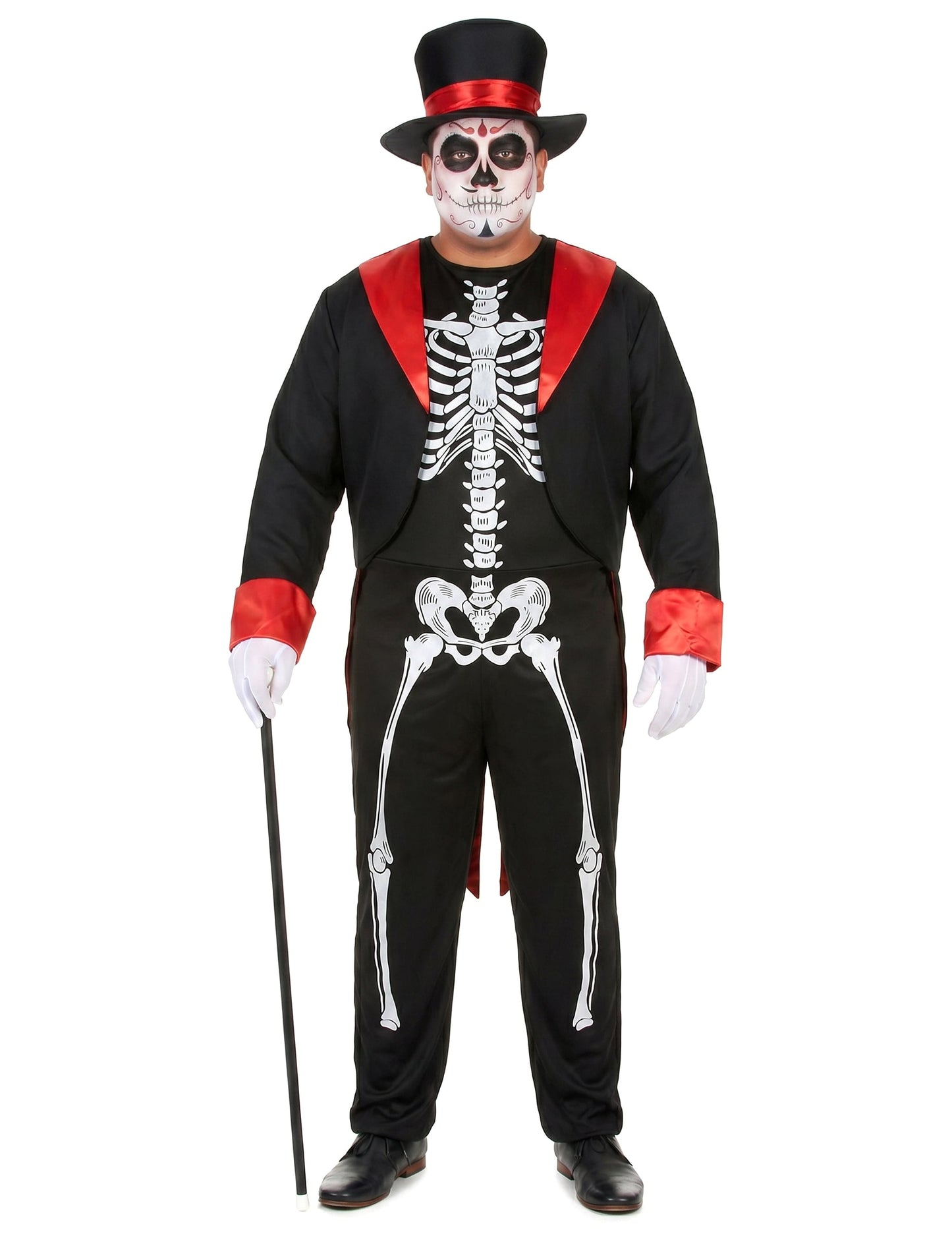 Déguisement squelette chic homme