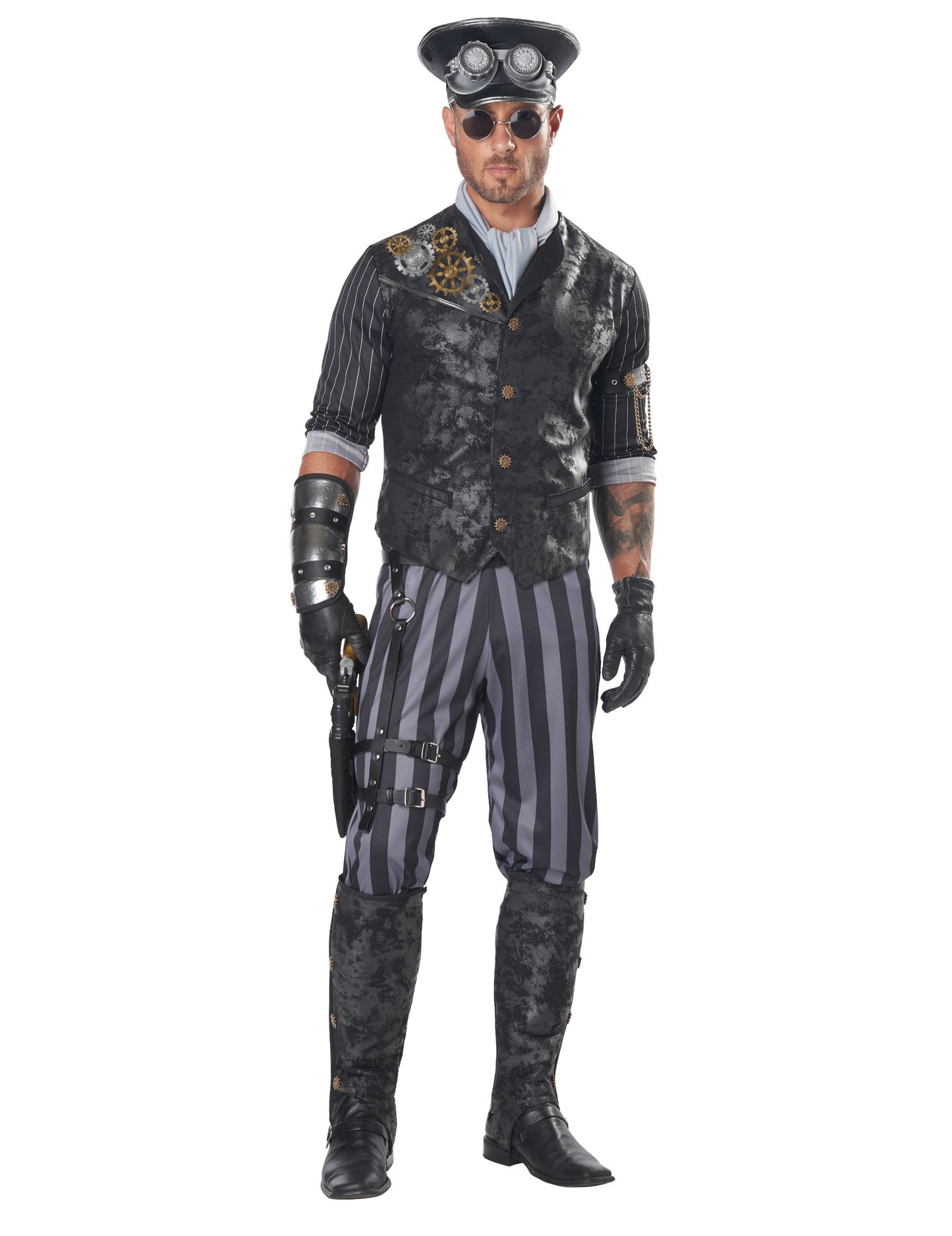 Мъжки костюм на капитан Steampunk