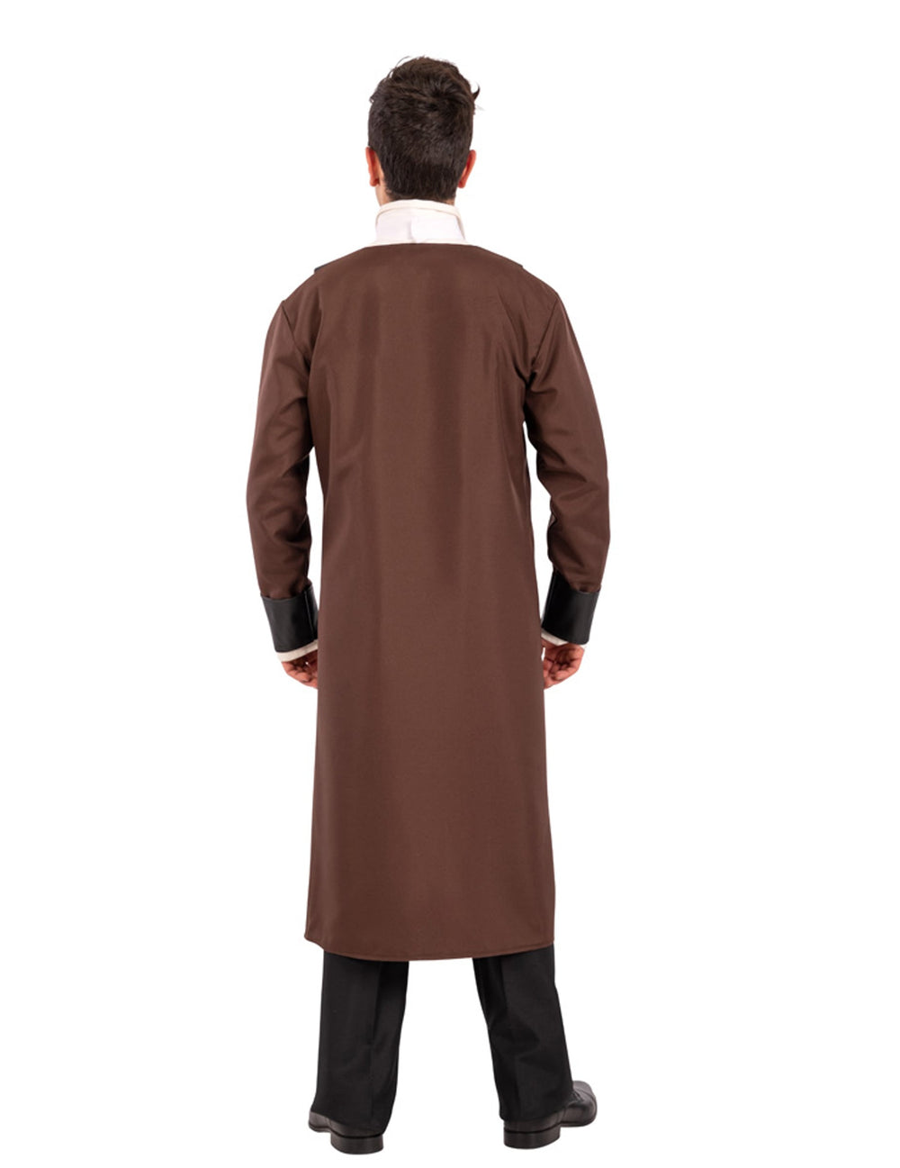 Vue de dos du déguisement steampunk pour homme