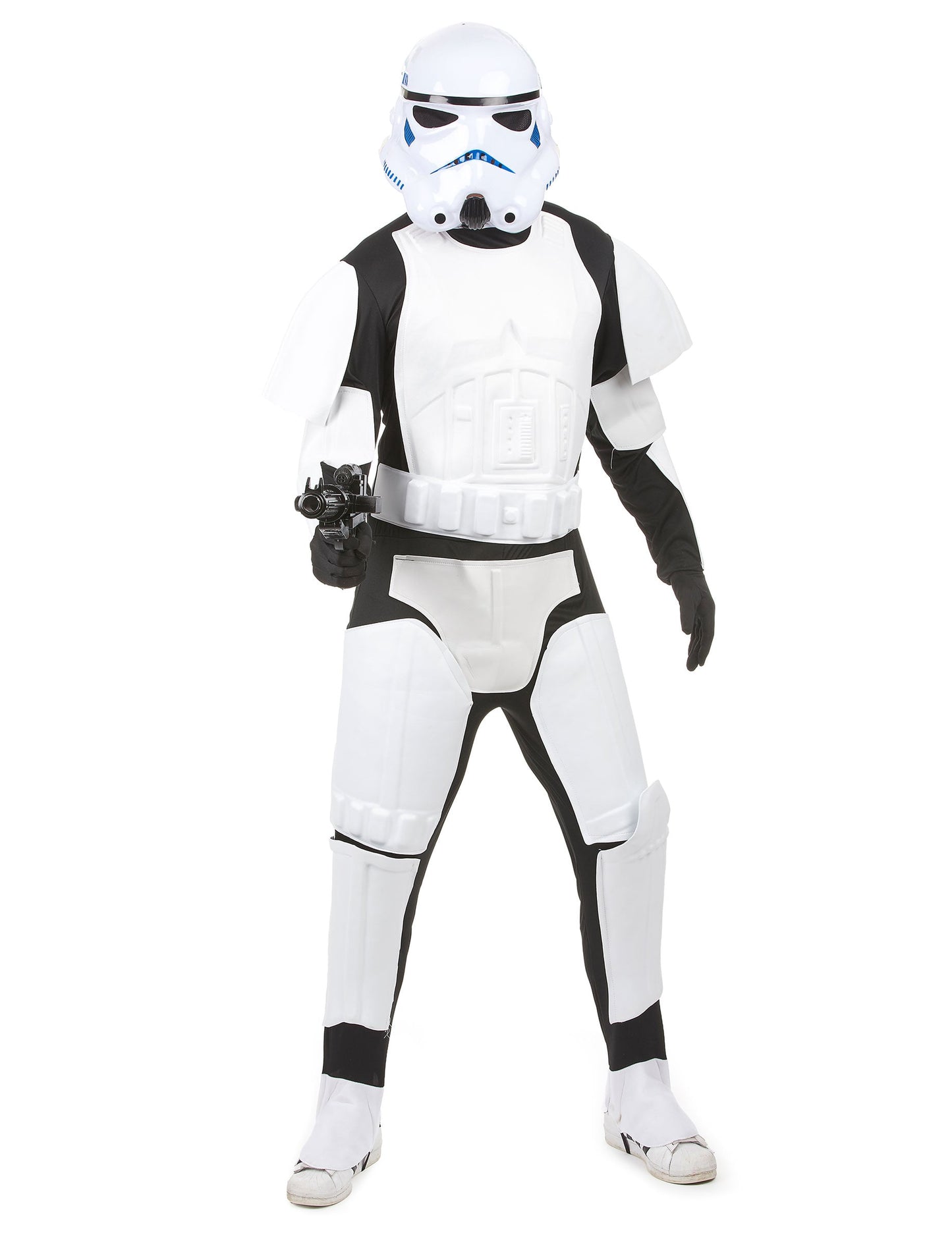 Déguisement luxe Stormtrooper Star Wars pour adulte blanc et noir