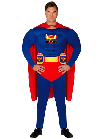 Супер костюм за пияч за възрастни