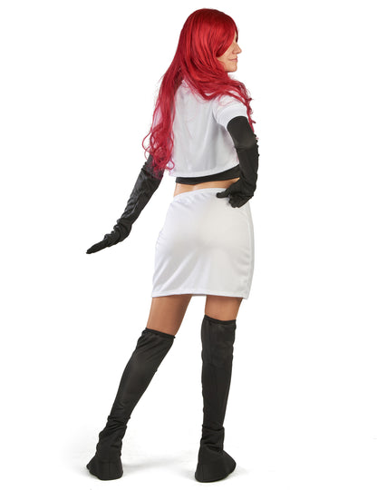 Супер Vilaine Manga жена костюм