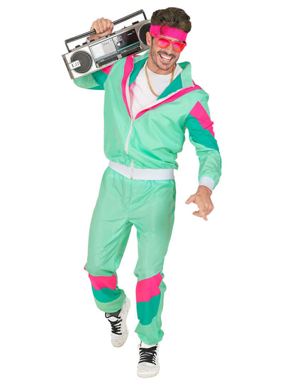 Костюм за анцуг от 80-те години, за възрастни с големи размери