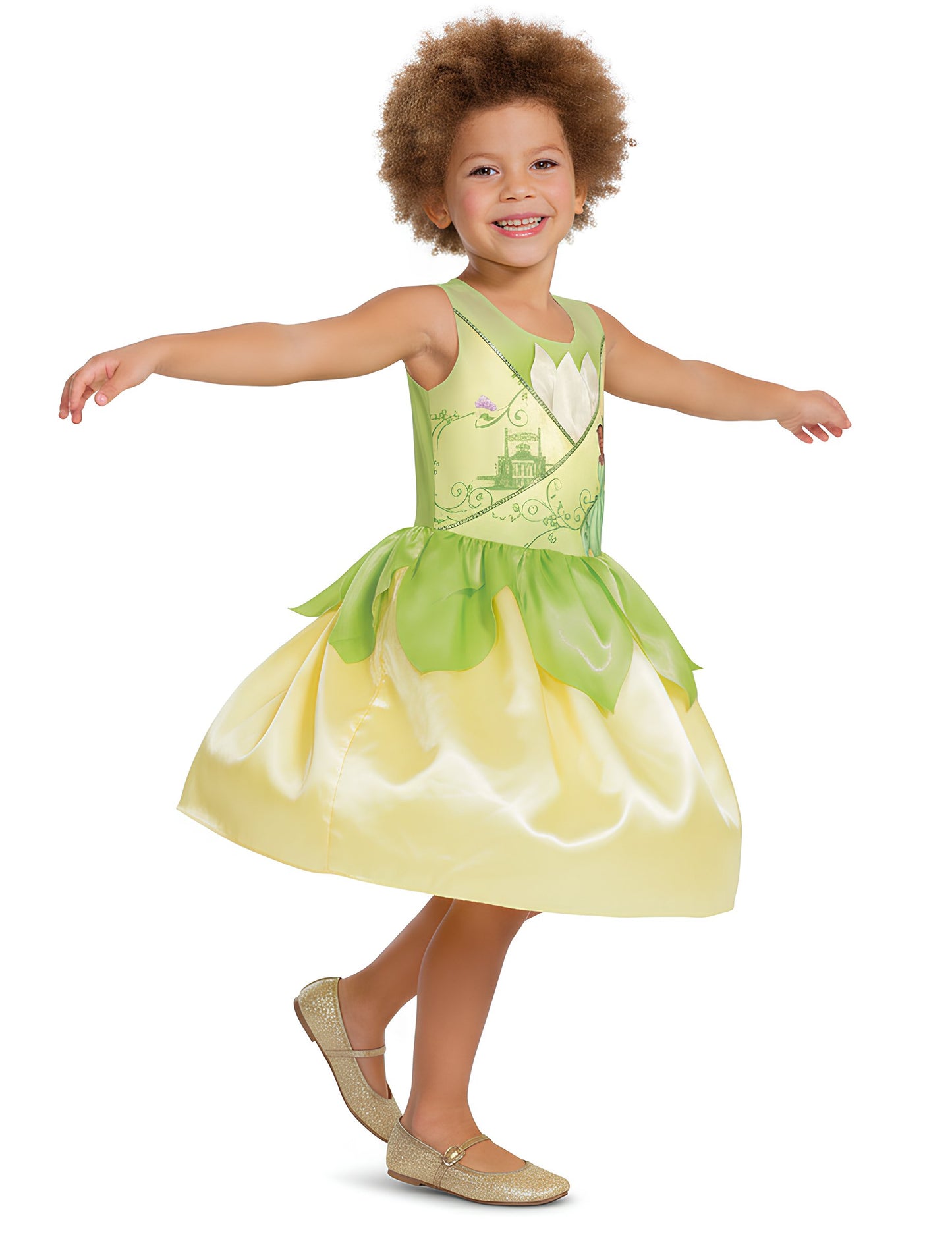 Костюм на Тиана от „Принцесата и жабокът“ за момичета