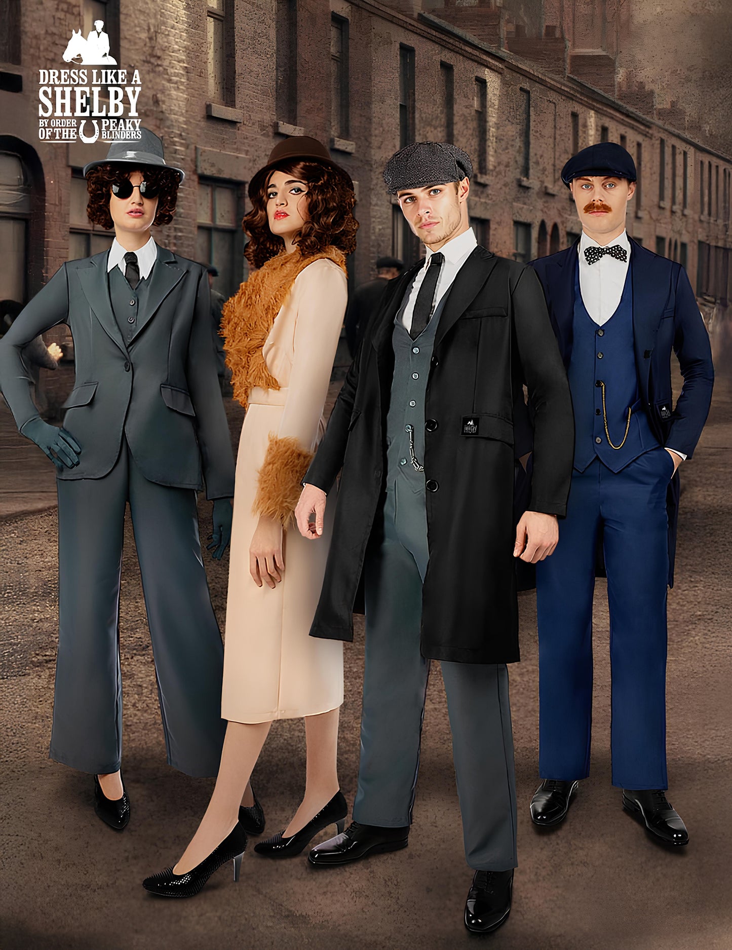 Карнавален костюм на Томи Шелби Peaky Blinders™ за мъже 
