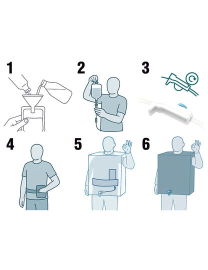 Забавен костюм бъчва за вино за възрастни 