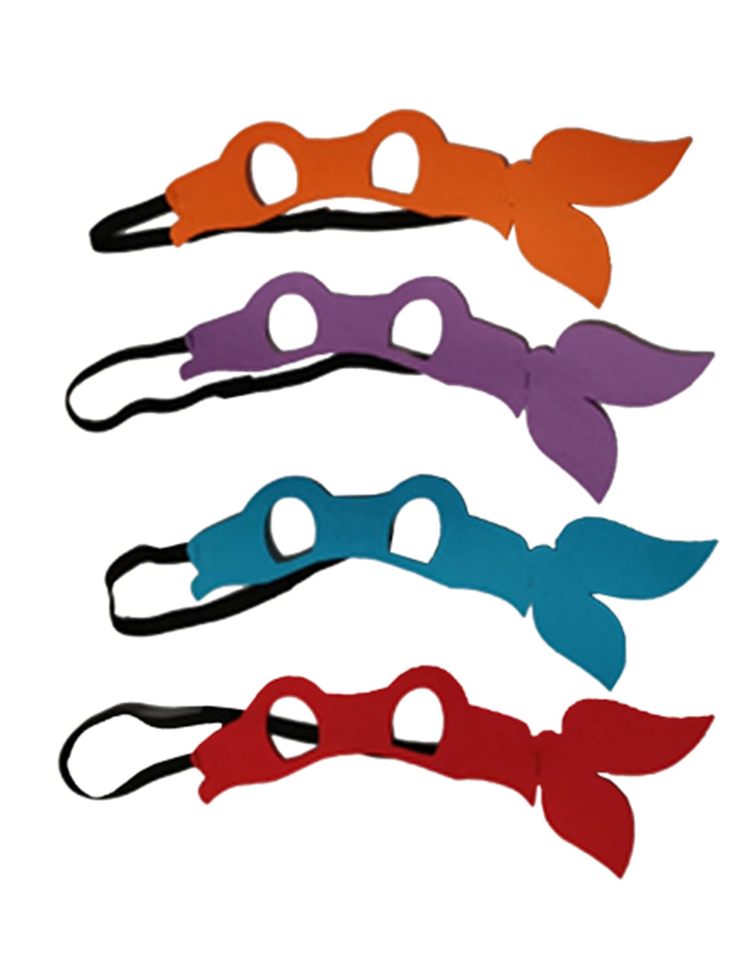 Костюм Костенурките Нинджа™ с 4 маски за деца 