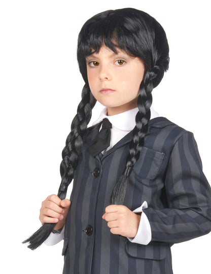 Детска готическа училищна униформа маскировка