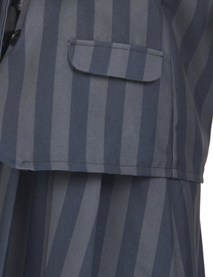 Детска готическа училищна униформа маскировка