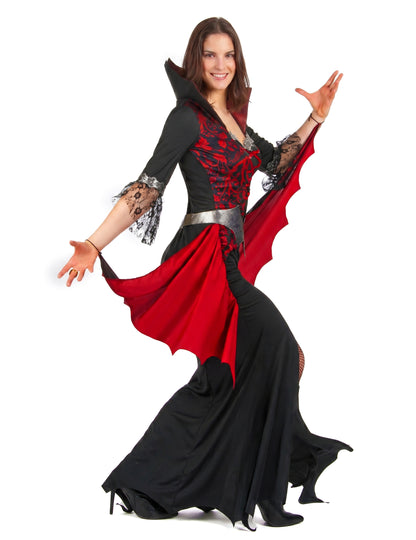 Déguisement vampire baroque femme