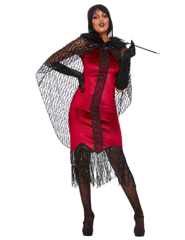 Костюм за кабаре на женски вампир