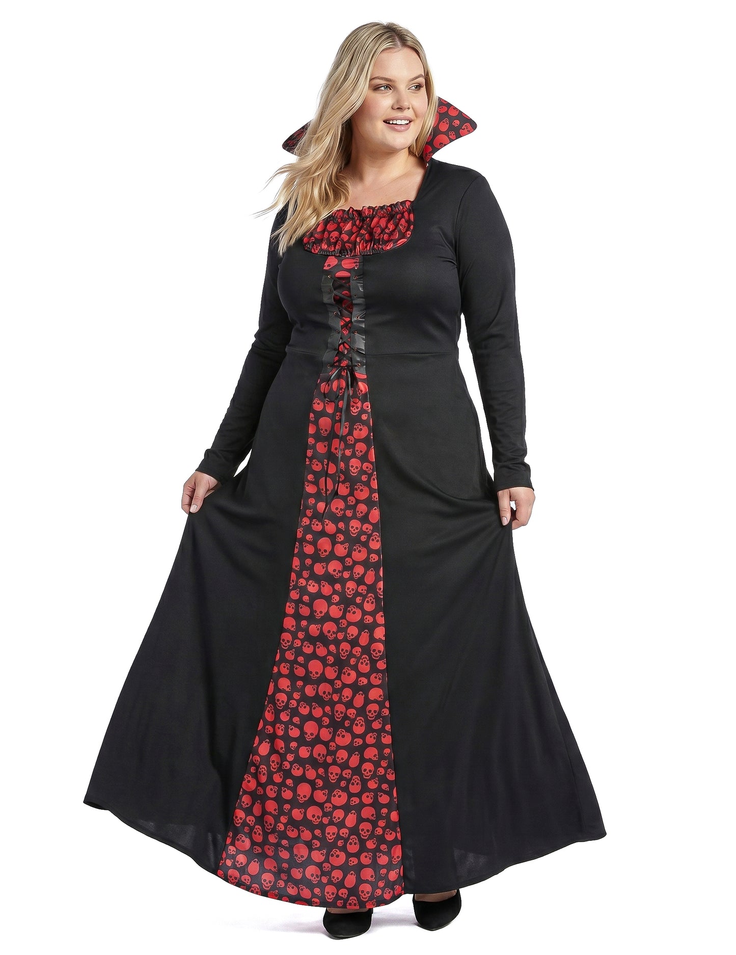 Déguisement de couple grande taille vampire halloween adulte