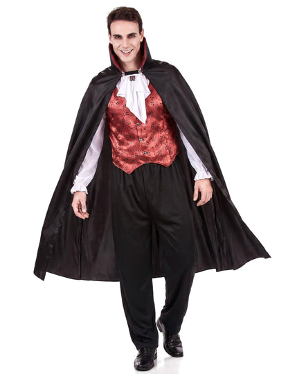 Déguisement vampire rouge homme Halloween